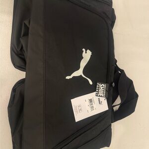 Puma Black Duffel Bag